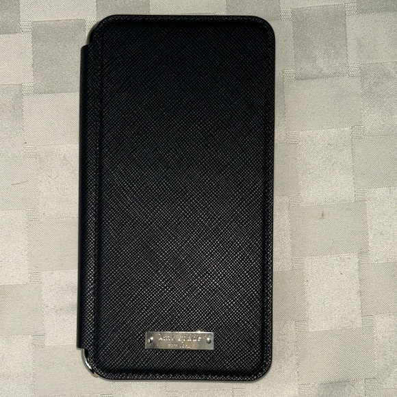 Kate Spade Black Folio Phone Case - Picture 2 of 6